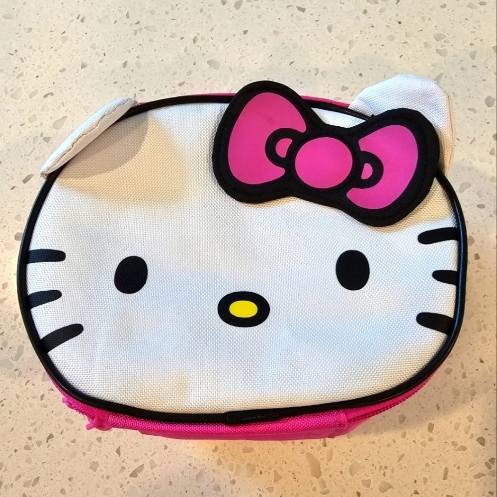 Hello Kitty Sanrio Canvas Insulated Lunch Bag